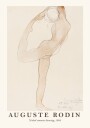 Auguste Rodin Naked Woman Dancing Plakat Plakat / 50x70cm