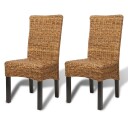  Spisestoler 2 stk abaca og heltre mango