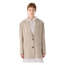 MeiMeiJ Dame Jakker Beige XS,