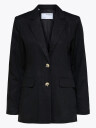 Selected Femme Viva Long Sleeve Blazer Sort 34