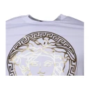 Versace Herre Topper Hvit 3XS,