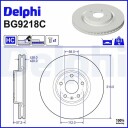 DELPHI BG9218C Bremseskive