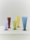 Conical Vase Medium Rose / Dark Red
