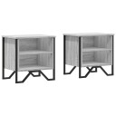  Nattbord 2 stk sonoma 2 stk eik 40x30x40 cm konstruert tre 848501