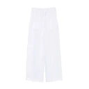 Semicouture Dame Bukser Hvit XS,