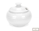 Portmeirion Sophie Conran White sukkerskål med lokk hvit