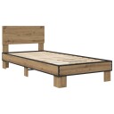  Sengestamme med hodegatt Artisan eik 80 x 200 cm Konstruert tre