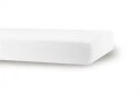 Nordstrand Home Barnevognlaken - 36x98x10 cm - Hvit formsydd jerseylaken til barnevogn