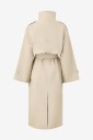Gina Tricot - Trenchcoat High Neck Cotton - Beige