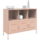  Skjenker rosa 100,5x39x79 cm stål 8721102390531