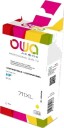 OWA HP 711 gul kompatibel blekkpatron 30 ml K45547OW