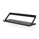 Ethnicraft Ribbon hylle 70x20 cm sort eik/svart metall