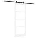 vidaXL skyvedør med hardwaresett 'ORKDAL'Hvit 83x211 cm