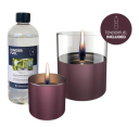 Tenderflame Lykt Lilly 8+10cm 2pk_Wine