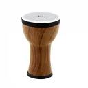 Nino Percussion NINO-EMDJ-TA Mini Djembe 6" Elements - Twisted Amber