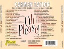 Carmen Taylor  Oh Please! The Complete Singles As & Bs 195162  CD