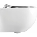 LAVABO GLOMP RIMLESS VEGGHENGT TOALETT MATT HVIT