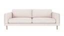 Rowico Home Braden 3 seters sofa Hvit Anna 1 Hvitpigmentert eikben