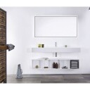 Copenhagen Bath Furesø 140 servant 1400x400 mm, Hvit Matt