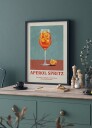 Aperol Spritz Cocktail Recipe Plakat Plakat / 100x150cm