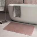 Hefe Fuzzy badematte, 40x60 cm, rosa