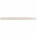  Bordplate hvit Ø40x2,5 cm heltre furu 813652