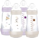 MAM Easy Start Tåteflaske Anti-kolikk 260 ml 2-Pack Rosa/Nøytral