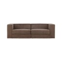 Venture Design Lumi 3-seters sofa Svart/hvit Hvit