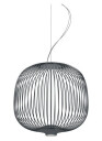 Foscarini My Light Spokes 2 Piccola Taklampe Grå