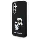 Karl Lagerfeld 3D Gummideksel Karl&Choupette til Samsung Galaxy S24 FE - Svart