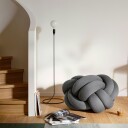 Design House Stockholm Knot XL Puff Grå