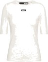 ROTATE Short Sleeve T Shirt   Cream   L