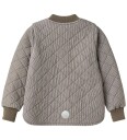 Wheat Termojakke   Benni   Brown Stripe   Wheat   7 år (122)   Termoklær Beige Brun