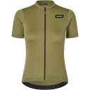 Gripgrab Women's Gravelin Merinotech Short Sleeve Jersey Olive Green L