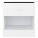  Nattbord ALTA hvit 43x35x40,5 cm heltre furu 8720845886486