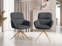 Lyrin Kontorstol 2-pakning - Beige