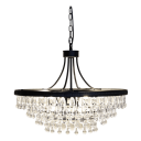 Chic Antique lysekrone Versailles med dråpeformede glassprismer Ø70 H57 71136324