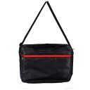 Laptopveske 15,6" med stropp – Unisex svart koffert