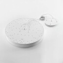 Arcchio Noabelle LED-hengelampe, hvit, 80 cm