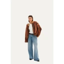 Halfboy Dame Jeans Blå W28,