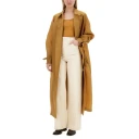 Max Mara Dame Frakker Brun M,