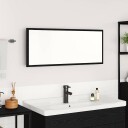  Badespeil Svart eik Glass MDF Stort Speil Badespeil