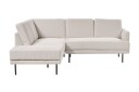 Deajna Hjørnesofa 4 seter   Beige/Svart