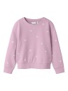 Name It Valba Long Sleeve Sweat Unbrushed Rosa 104
