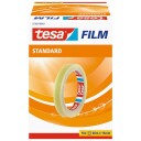 tesa film tape Standard 10 x 66m x 15mm Transparent