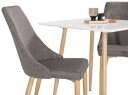 Venture Design Polar spisebord Hvit 75 x 75 cm Hvit