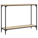  Konsollbord sonoma eik 101x30,5x75 cm konstruert tre 8721012194854