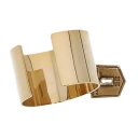 Elisabetta Franchi Dame Accessories Gul ONE SIZE,