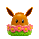 Pokémon Squishalongs 4-pakning Plysjfigurer med Eevee og Snorlax