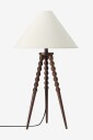 Ellos Home   Bordlampe Spira   Brun